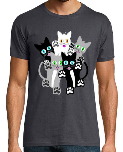 Camiseta Hombre Manga Corta GATOS laTostadora - latostadora.com - Modalova