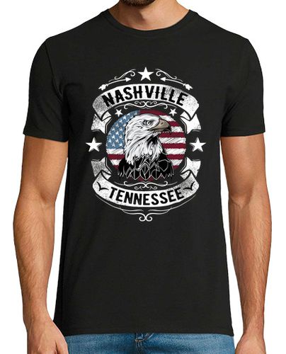 Camiseta Camiseta Rockabilly Nashville Tennessee Country Music USA - latostadora.com - Modalova