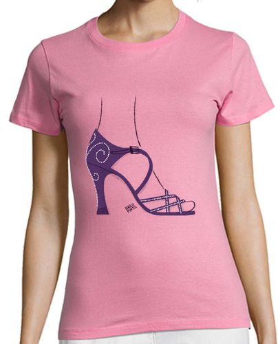Camiseta mujer Zapato de baile salsa - latostadora.com - Modalova