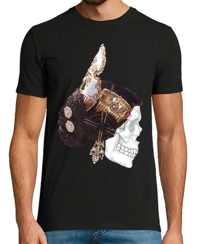 Camiseta Hombre Manga Corta Calavera Calaca Fallera Fallas Catrina laTostadora - latostadora.com - Modalova