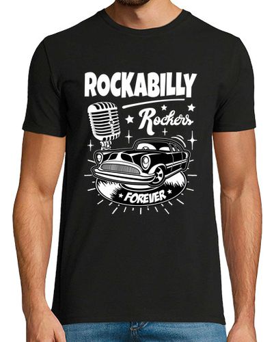 Camiseta Camiseta Rockabilly Music Rockers Retro USA Rock and Roll - latostadora.com - Modalova