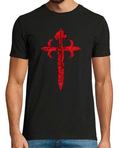 Camiseta orden de la cruz de santiago erosionada - latostadora.com - Modalova