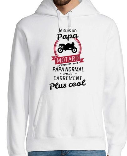 Sudadera Con Capucha Para Hombre Papá motorista francamente más fresco laTostadora - latostadora.com - Modalova