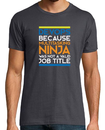 Camiseta Devops Ninja White - latostadora.com - Modalova