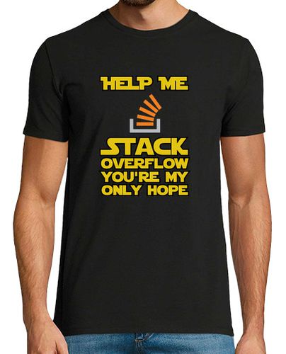 Camiseta Help me Stack Overflow - latostadora.com - Modalova
