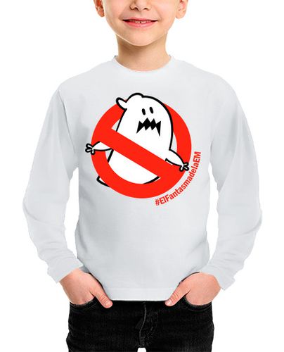 Camiseta niños Camiseta manga larga niño niña El Fantasma de la EM laTostadora - latostadora.com - Modalova