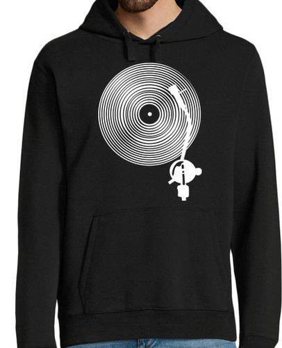 Sudadera Con Capucha Para Hombre Disco de Vinilo - Turntable laTostadora - latostadora.com - Modalova