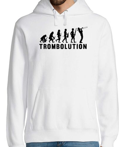 Sudadera Con Capucha Para Hombre Trombón Evolution laTostadora - latostadora.com - Modalova