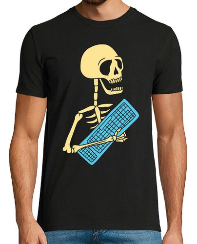 Camiseta Esqueleto con teclado - latostadora.com - Modalova