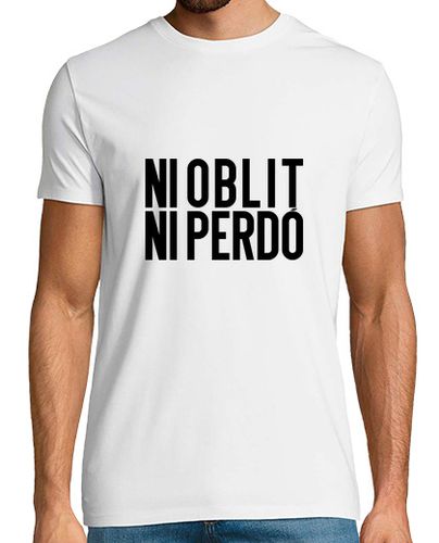 Camiseta Hombre Manga Corta NI OBLIT NI PERDÓ laTostadora - latostadora.com - Modalova