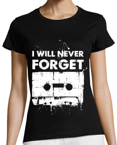 Camiseta Mujer Manga Corta Never forget 3 laTostadora - latostadora.com - Modalova