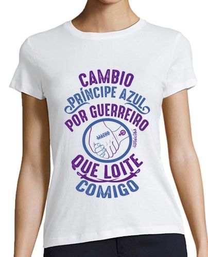 Camiseta mujer PRINCIPE AZUL - latostadora.com - Modalova