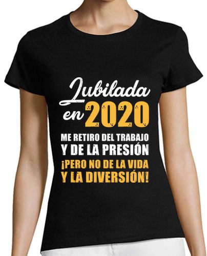 Camiseta Mujer Manga Corta Jubilada en 2020 laTostadora - latostadora.com - Modalova