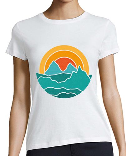 Camiseta mujer vibraciones de montaña - latostadora.com - Modalova