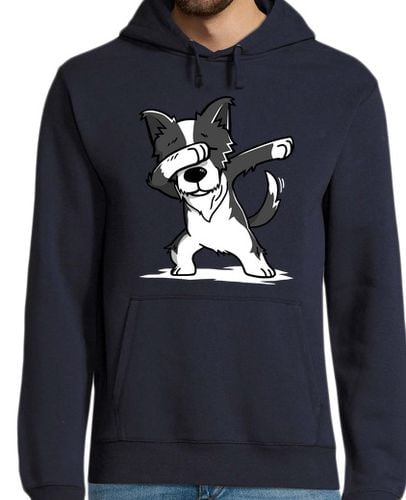 Sudadera Con Capucha Para Hombre Perro Border Collie DAB! laTostadora - latostadora.com - Modalova