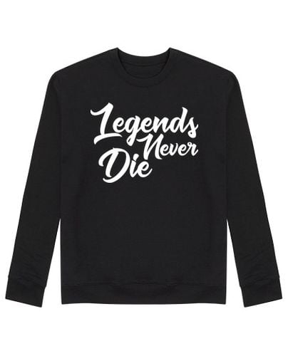 Sudadera Sin Capucha Unisex Legends never die laTostadora - latostadora.com - Modalova