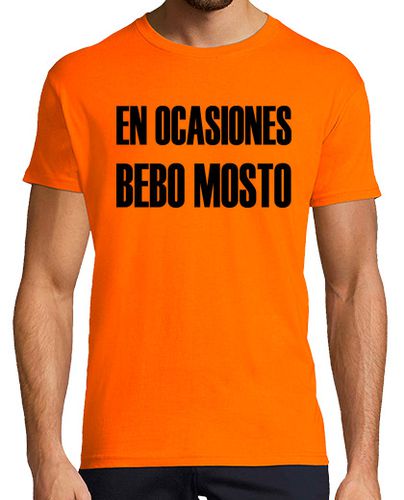 Camiseta En ocasiones bebo mosto - latostadora.com - Modalova