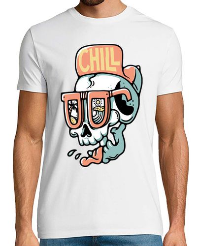 Camiseta Hombre Manga Corta cráneo frío laTostadora - latostadora.com - Modalova