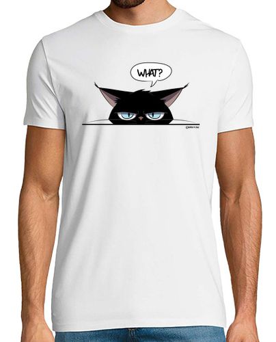 Camiseta Camiseta hombre grumpy black cat - latostadora.com - Modalova