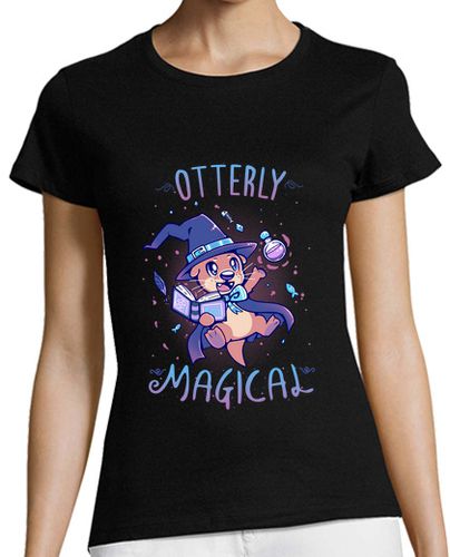 Camiseta Mujer Manga Corta otterly magical - camisa de mujer laTostadora - latostadora.com - Modalova