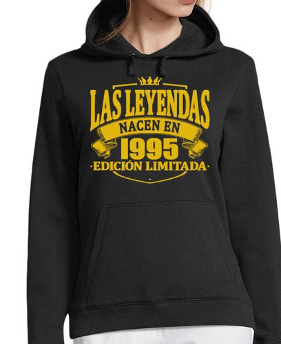 Sudadera Con Capucha Para Mujer las leyendas nacen en 1995 laTostadora - latostadora.com - Modalova