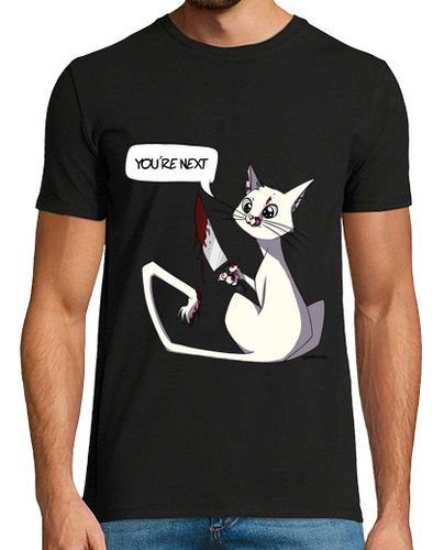 Camiseta Hombre Manga Corta Camiseta hombreGato asesino blanco laTostadora - latostadora.com - Modalova