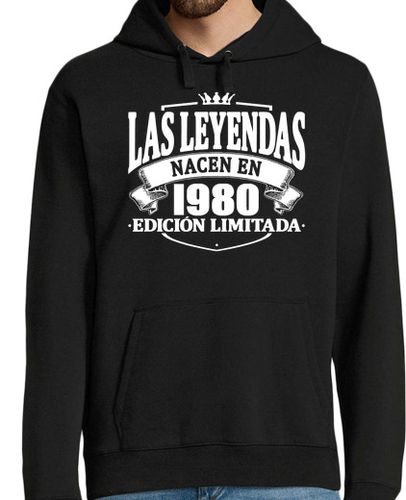 Sudadera Con Capucha Para Hombre las leyendas nacen en 1980 laTostadora - latostadora.com - Modalova