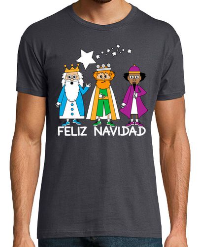 Camiseta REYES MAGOS. FELIZ NAVIDAD II - latostadora.com - Modalova