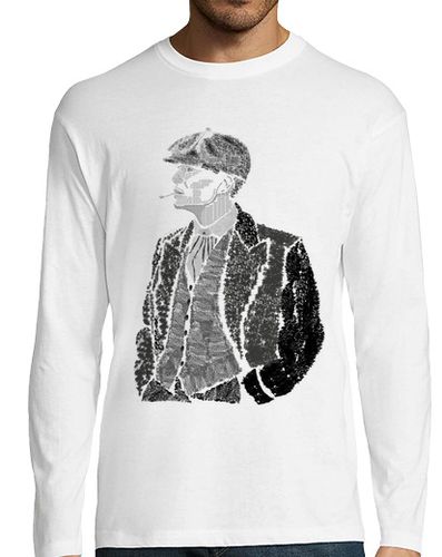 Camiseta Hombre Manga Larga Thomas Shelby Hombre, manga larga, blanco laTostadora - latostadora.com - Modalova