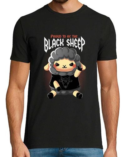 Camiseta Black Sheep - Heavy Metal cute sheep laTostadora - latostadora.com - Modalova