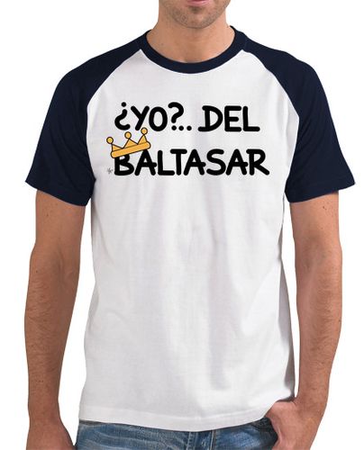 Camiseta Hombre Estilo Béisbol YO... DEL REY BALTASAR laTostadora - latostadora.com - Modalova