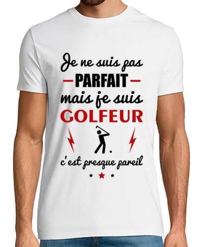 Camiseta Hombre Manga Corta golfista no perfecto laTostadora - latostadora.com - Modalova