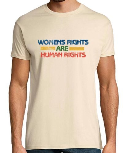 Camiseta Hombre Manga Corta los derechos de las mujeres son derecho laTostadora - latostadora.com - Modalova