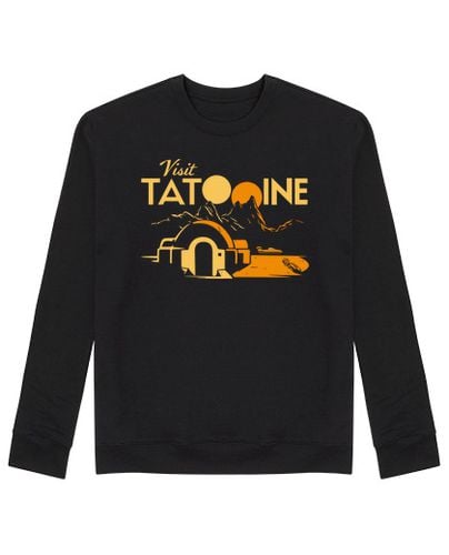 Sudadera Sin Capucha Unisex Tatooine (Star Wars) laTostadora - latostadora.com - Modalova