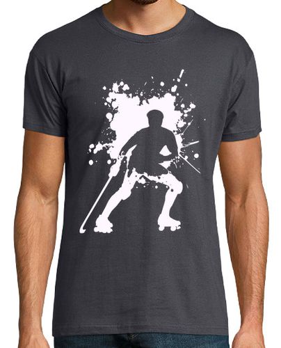 Camiseta Hombre Manga Corta Hockey patines Splatter laTostadora - latostadora.com - Modalova