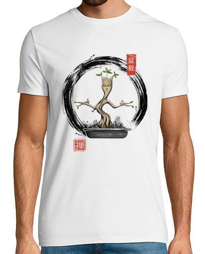 Camiseta Hombre Manga Corta camisa de meditaciones bonsai para hombre laTostadora - latostadora.com - Modalova