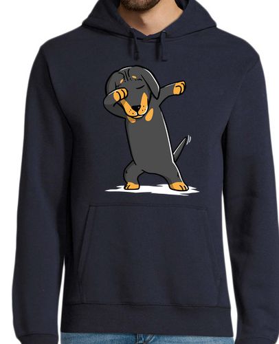 Sudadera Con Capucha Para Hombre Perro Dachshund DAB! laTostadora - latostadora.com - Modalova