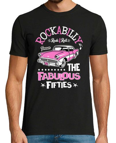 Camiseta Camiseta Rock Rockabilly Music Rockers Retro Rock and Roll Fabulous Fifties - latostadora.com - Modalova