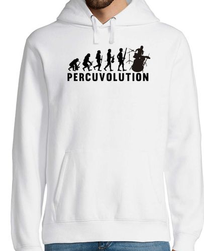 Sudadera Con Capucha Para Hombre Percusión Evolution laTostadora - latostadora.com - Modalova