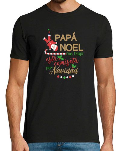 Camiseta Hombre Manga Corta PAPA NOEL Camiseta manga corta Navidad hombre laTostadora - latostadora.com - Modalova