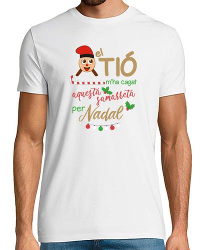 Camiseta CAGA TIÓ Samarreta màniga curta Nadal home - latostadora.com - Modalova