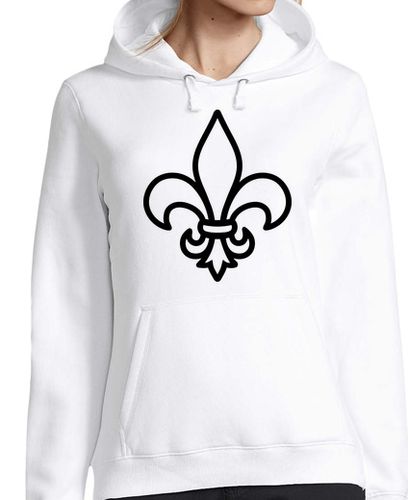 Sudadera Con Capucha Para Mujer flor de lis lirio laTostadora - latostadora.com - Modalova