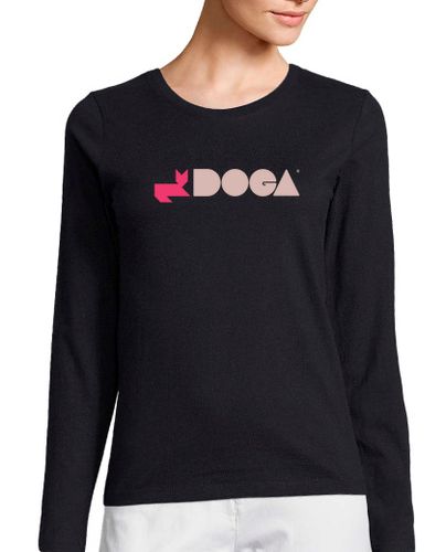 Camiseta mujer Mujer, manga larga, negra laTostadora - latostadora.com - Modalova