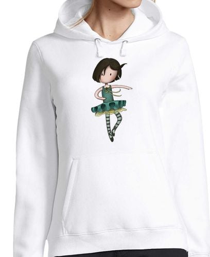 Sudadera Con Capucha Para Mujer Bailarina Gorjuss style laTostadora - latostadora.com - Modalova