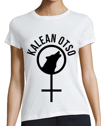 Camiseta mujer Kalean otso (beltza) laTostadora - latostadora.com - Modalova