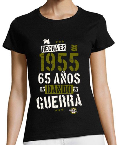 Camiseta mujer 1955. 65 años dando guerra - latostadora.com - Modalova