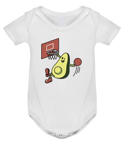 Body Bebé aguacate jugando baloncesto laTostadora - latostadora.com - Modalova