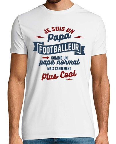 Camiseta papá futbolista - latostadora.com - Modalova