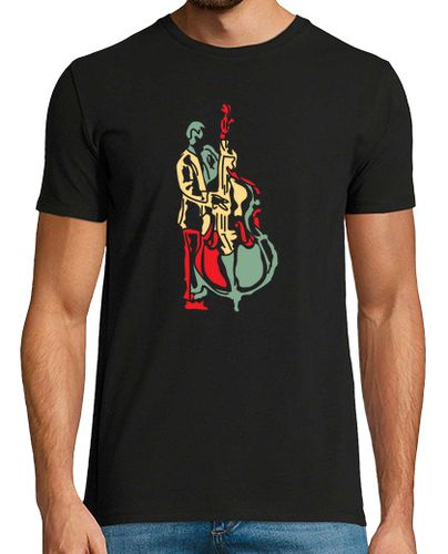 Camiseta arte moderno bajo músico tocando laTostadora - latostadora.com - Modalova