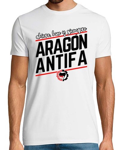 Camiseta Ahiere, hue y siempre Aragón Antifa - latostadora.com - Modalova